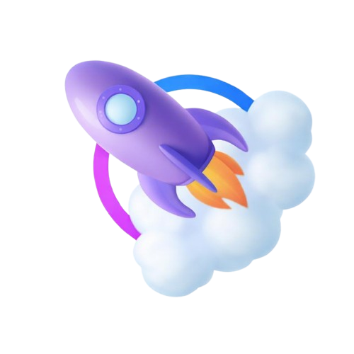 Zentrix Studios rocket illustration representing digital growth